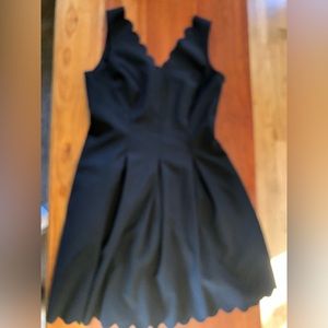 Banana Republic fit and flair scuba dress